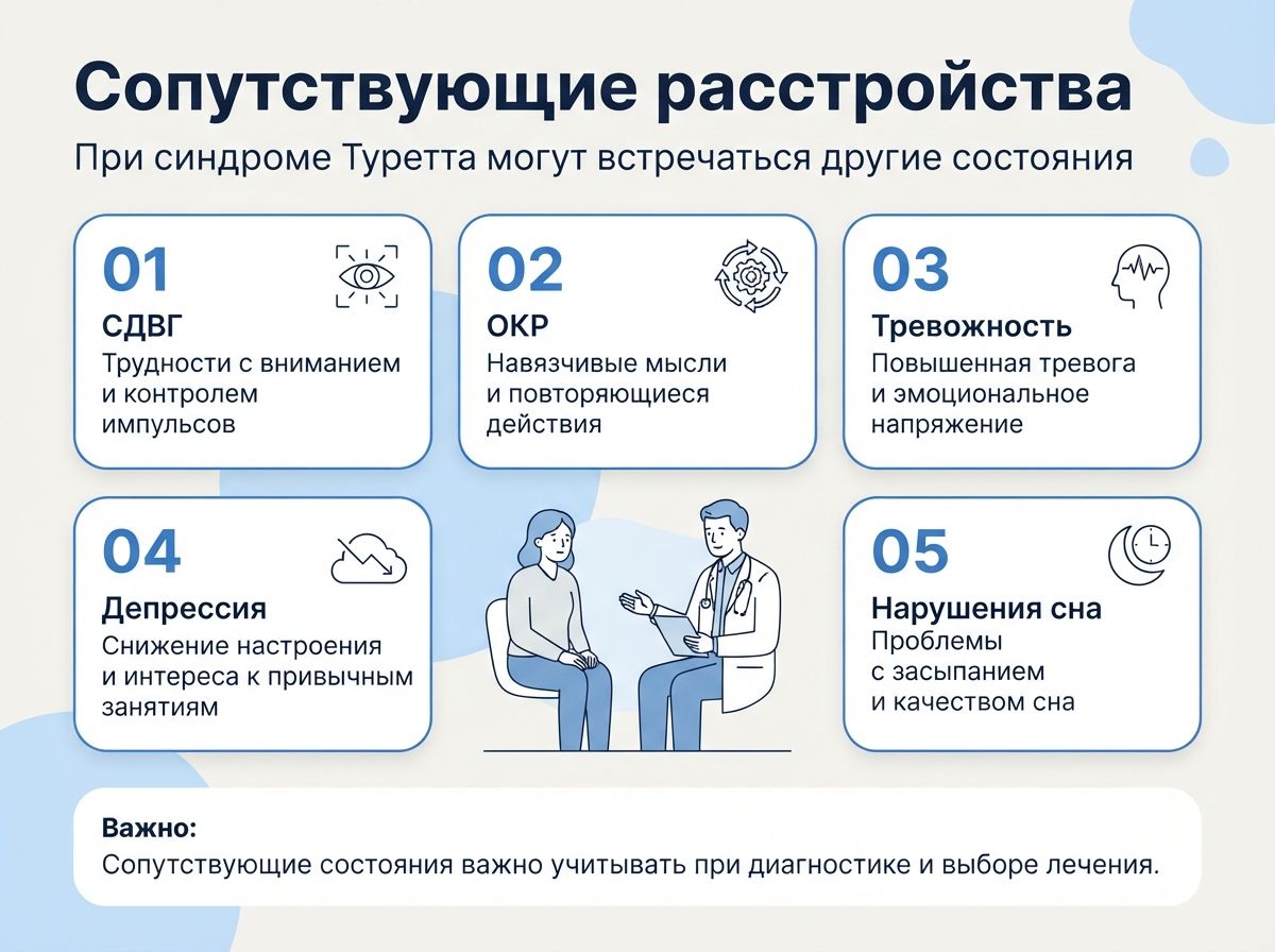 Лечение синдрома Туретта в Сегеже инфографика